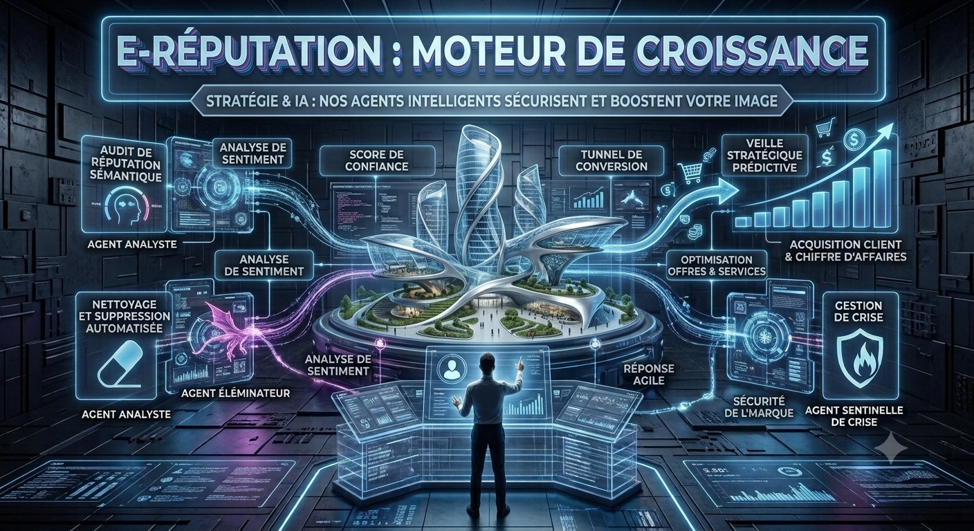 L'E-Réputation à l'ère de l'IA : Le nouvel actif stratégique inestimable de votre entreprise